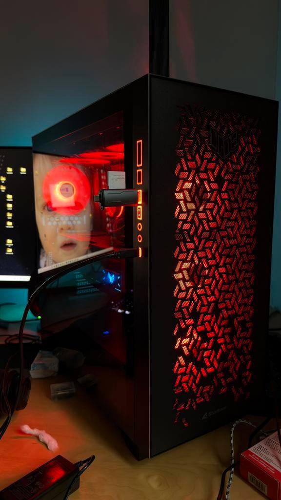 Gamer pro R7-5080 gaming pc + Monitor + Toetsenbord + mouse, Computers en Software, Desktop Pc's, Zo goed als nieuw, SSD, 64 GB of meer