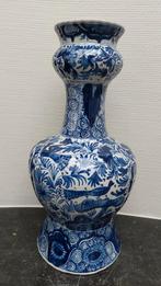 Blauw Delftse vaas (46cm hoog), Antiek en Kunst, Ophalen