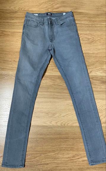 Mooie grijze jeans Jack&Jones mt 164 als nieuw