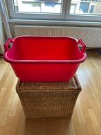 Panier à linge rose, Huis en Inrichting, Woonaccessoires | Schalen en Manden, Ophalen, Zo goed als nieuw, Mand