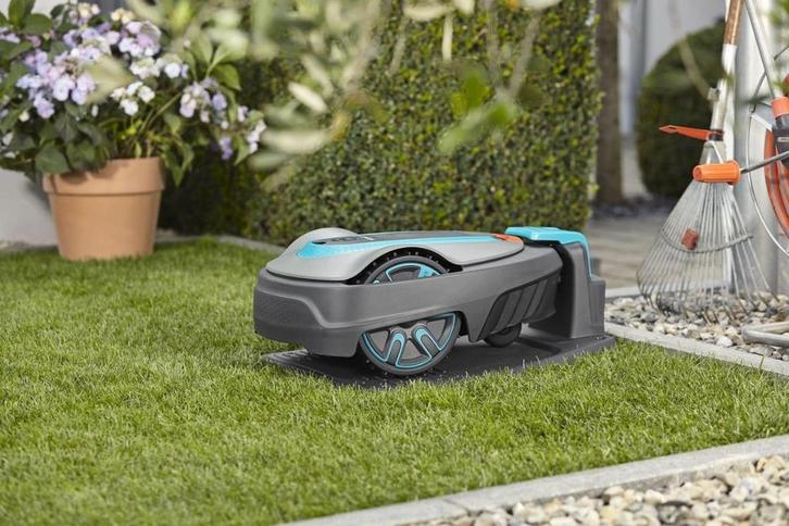 Gardena Sileno City 350, Tuin en Terras, Robotmaaiers, Gebruikt, Met regensensor, Bestuurbaar via app, Ophalen