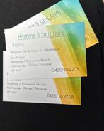 Travaux, Enlèvement ou Envoi