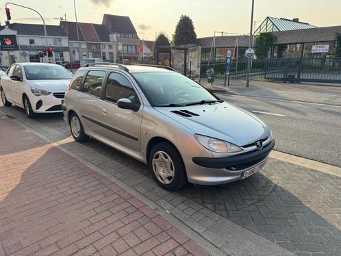 2003 Peugeot 206 SW, Auto's, Peugeot, Particulier, Benzine, Groen, Grijs, Ophalen