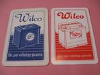 2 oude losse speelkaarten Wilco  (183), Collections, Cartes à jouer, Jokers & Jeux des sept familles, Comme neuf, Carte(s) à jouer