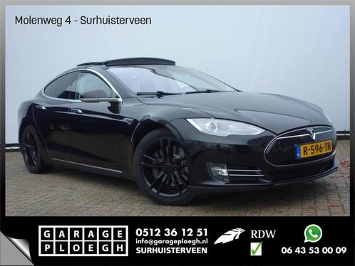 Tesla Model S 85 Free Supercharge CCS Incl BTW Panorama Leer, Auto's, Tesla, Bedrijf, Model S, ABS, Airbags, Alarm, Climate control