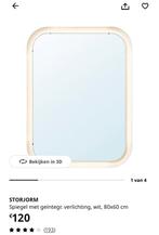 Spiegel met verlichting IKEA, Moins de 100 cm, Comme neuf, Enlèvement, 50 à 75 cm