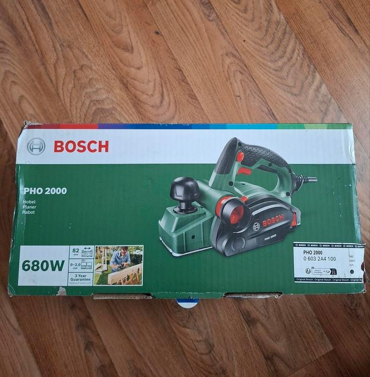 BOSCH PHO 2000 schaafmachine NIEUW!, Doe-het-zelf en Bouw, Schaafmachines, Nieuw, Ophalen