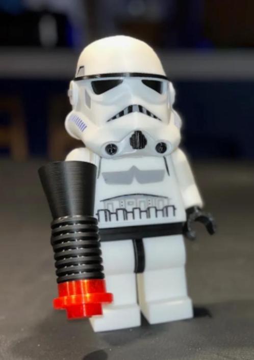 Mega LEGO Storm Trooper - 20 of 40 cm hoog !, Verzamelen, Star Wars, Nieuw, Ophalen of Verzenden