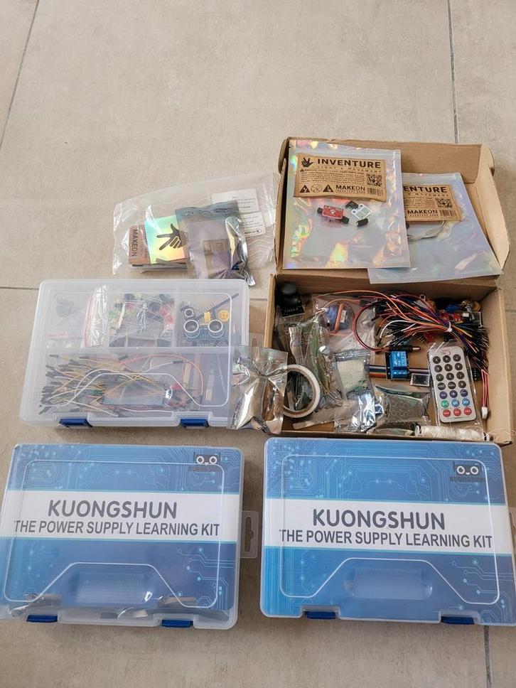 kit de démarrage Arduino multiple avec accessoires, Hobby & Loisirs créatifs, Composants électroniques, Comme neuf, Enlèvement ou Envoi