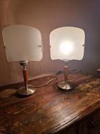 Set Vintage Italiaanse tafellampen Murano Vetri, Antiek en Kunst, Ophalen of Verzenden