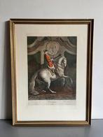 Johann Elias Ridinger (1698–1767) gekleurde ets, Antiek en Kunst, Ophalen of Verzenden