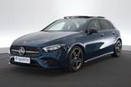 (1XLF522) MERCEDES-BENZ CLASSE A, Auto's, Mercedes-Benz, Euro 6, Blauw, Leder, Bedrijf