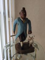 Beeld, Kuifje, hout, 45cm, uitstekende staat, Verzamelen, Ophalen