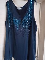 Top de fête en coton Ulla Pupkin bleu, seau Mt52/54., Vêtements | Femmes, Grandes tailles, Ulla Popken, Enlèvement ou Envoi, Comme neuf