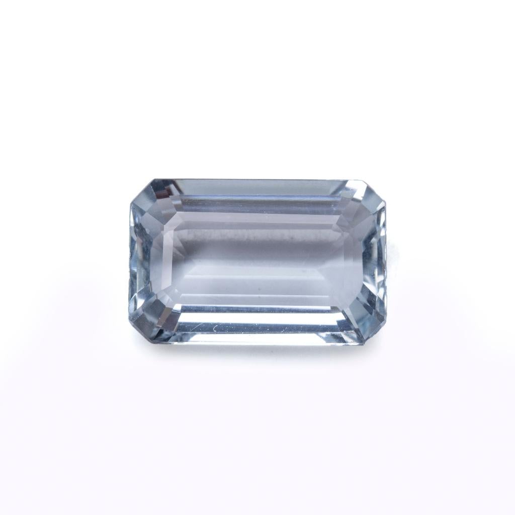 AIGUE-MARINE - 3,37 carats ! - AUTHENTIQUE + CERTIFICAT !, Enlèvement ou Envoi, Comme neuf