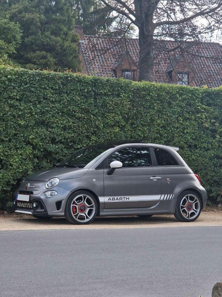 Abarth 595 turismo, Autos, Abarth, Particulier, Vitres électriques, Intérieur cuir, Toit ouvrant, Électrique, Cuir, Enlèvement