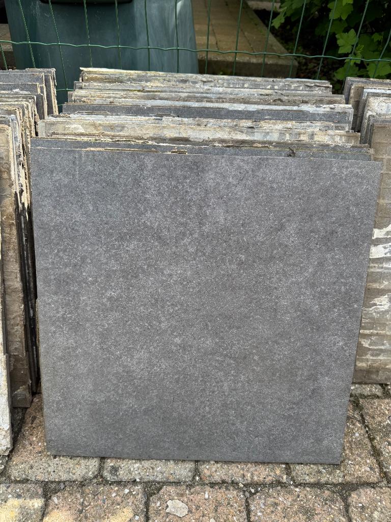 Tegels, Ophalen, Gebruikt, Natuursteen, Terrastegels