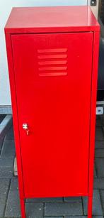 Lockerkast in ijzer,3 planken,H:104 cm x B:37 cm, Ophalen, Gebruikt