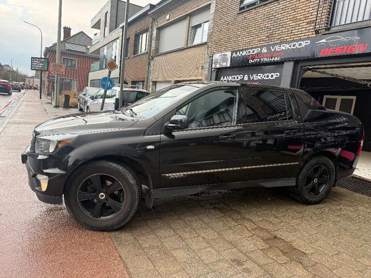 Ssang Yong Actyon Sport 2.0CDI Mercedes Netto 9297, Auto's, SsangYong, Bedrijf, Te koop, Actyon Sports, 4x4, ABS, Airbags, Airconditioning