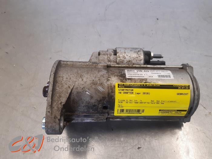 Démarreur d'un Volkswagen Crafter, Autos : Pièces & Accessoires, Moteurs & Accessoires, Volkswagen, Utilisé, 3 mois de garantie