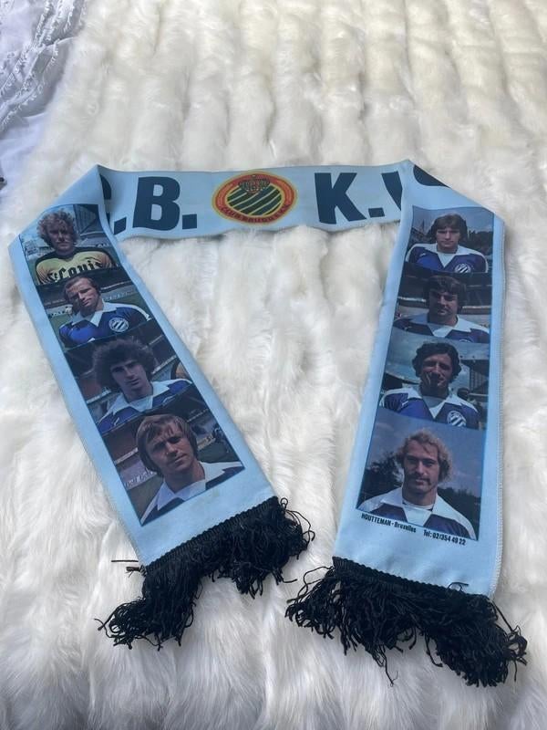 heel oude sjaal van club brugge, Ophalen of Verzenden, Zo goed als nieuw