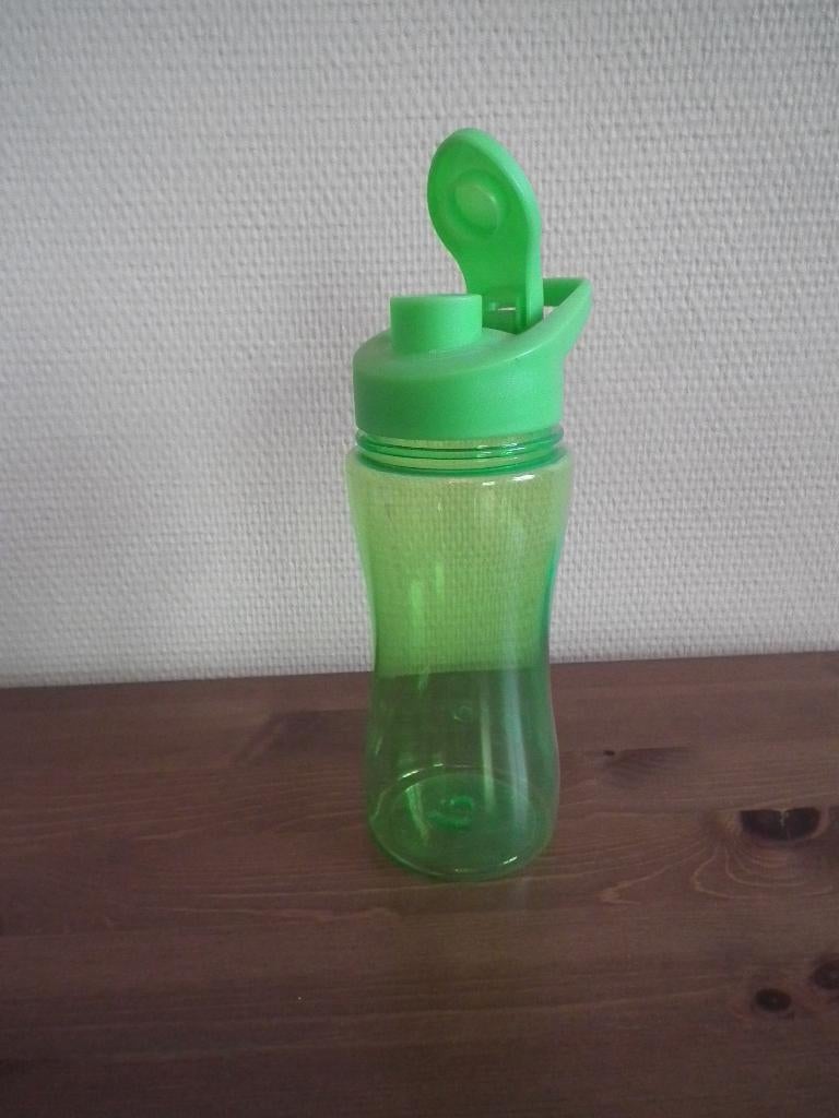 Alpro plastic fles. groene kleur (hoogte 19 cm), Verzenden, Nieuw