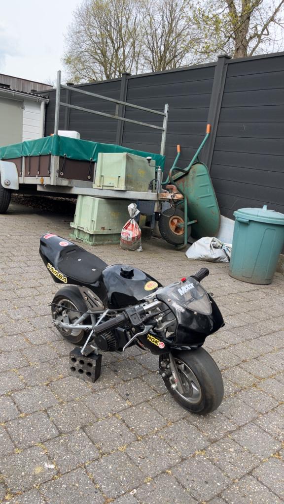 Pocketbike 50 cc, Ophalen of Verzenden, Zo goed als nieuw