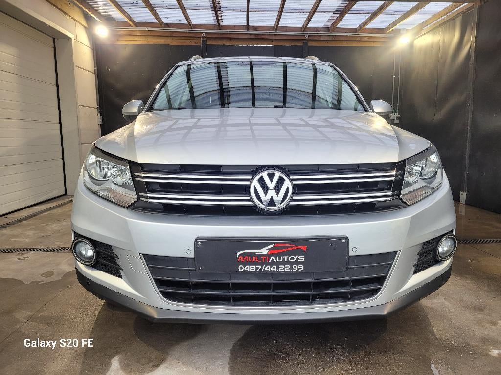 VOLKSWAGEN TIGUAN, Auto's, Volkswagen, Automaat, 4 cilinders, Elektronische parkeerrem, Leder