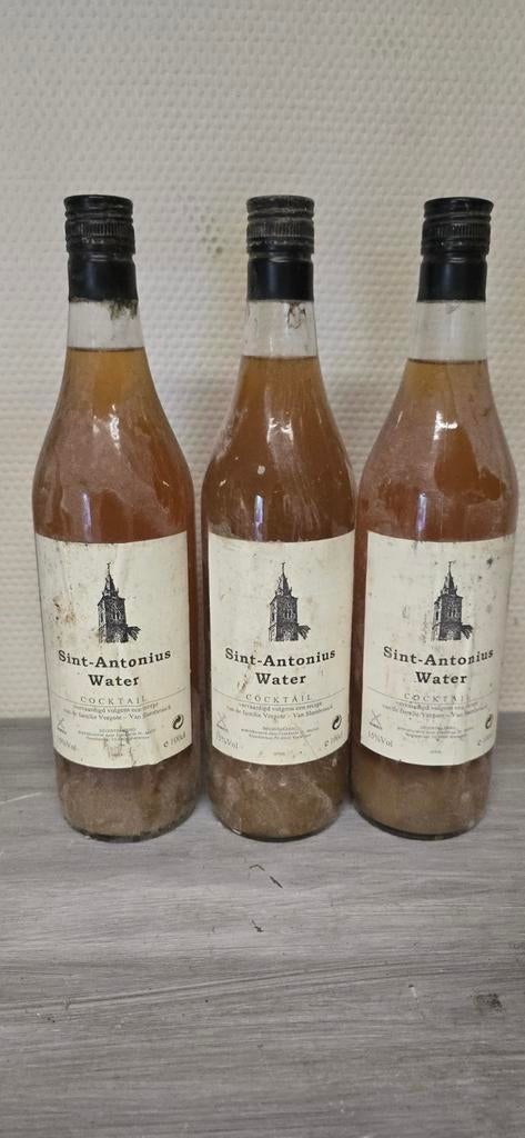 Sint Antonius water cocktail keldervondst, Ophalen