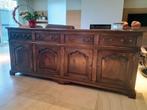 Massief eiken dressoir., Ophalen, Gebruikt, Met deur(en), Eikenhout