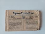 Zichtkaarten Spa-Amblève, Enlèvement ou Envoi, Affranchie