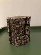 Dikke kaars : Love, Enlèvement ou Envoi, Comme neuf, Autres couleurs, Bougie