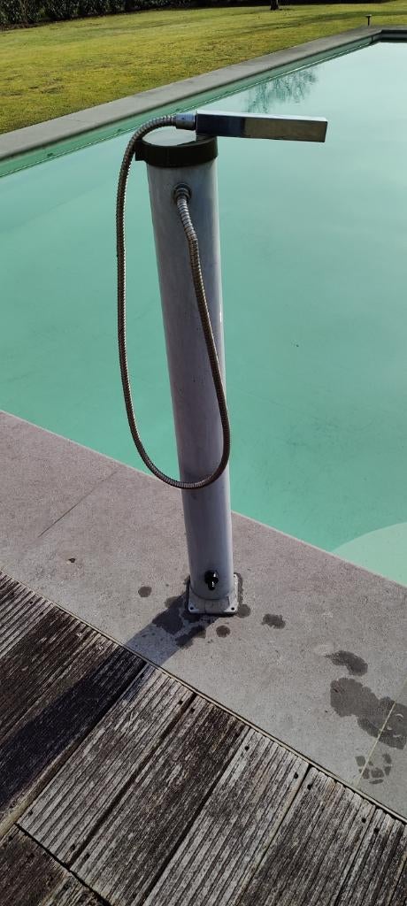 buitendouche, Ophalen, Gebruikt, Chroom, Douche