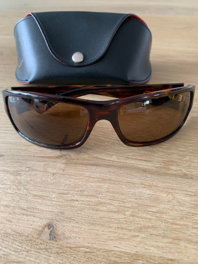 Ray Ban zonnebril, Enlèvement ou Envoi, Brun, Utilisé, Ray-Ban