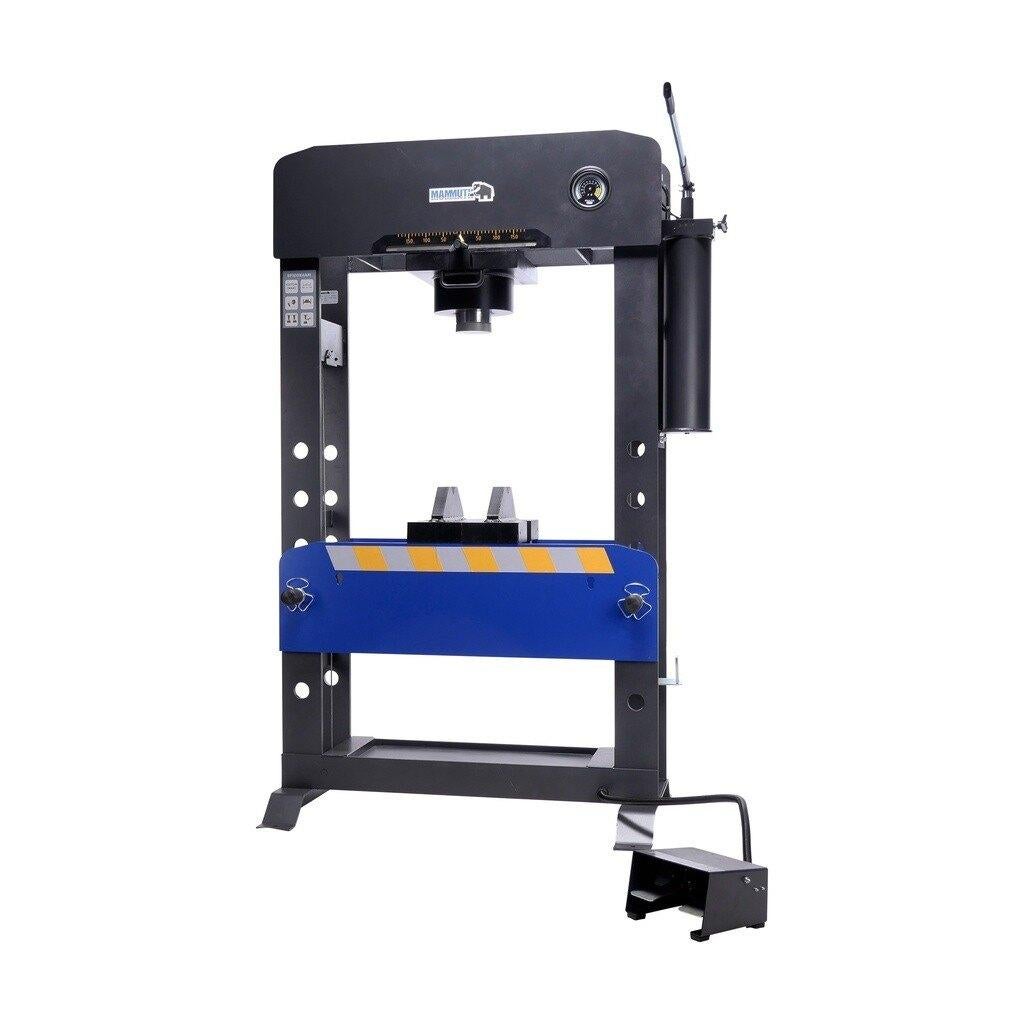 Werkplaatspers lucht hydraulisch met voetpedaal 100 ton, Envoi