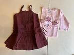 JURK + LONGSLEEVE - maat 68 - merk OBAÏBI, Kinderen en Baby's, Babykleding | Maat 68, Ophalen of Verzenden, Obaïbi, Meisje