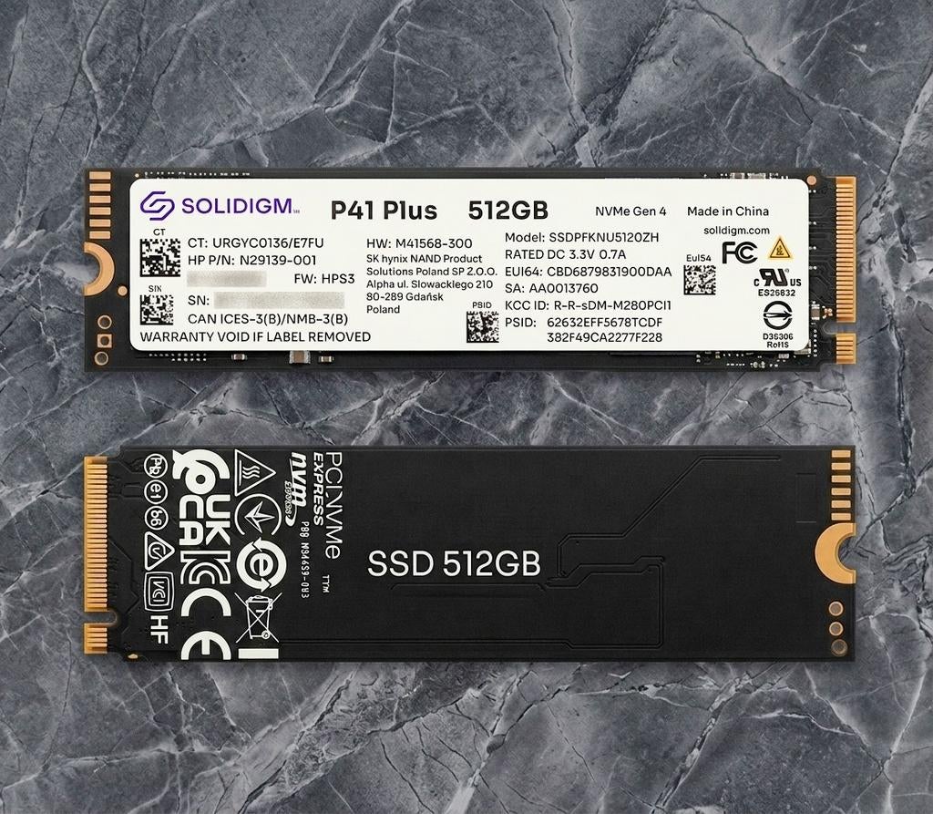 Sk Hynix, Solidigm 512GB M.2 2280 PCIe 4.0 NVMe SSD, Computers en Software, Harde schijven, Intern, SSD, Ophalen of Verzenden