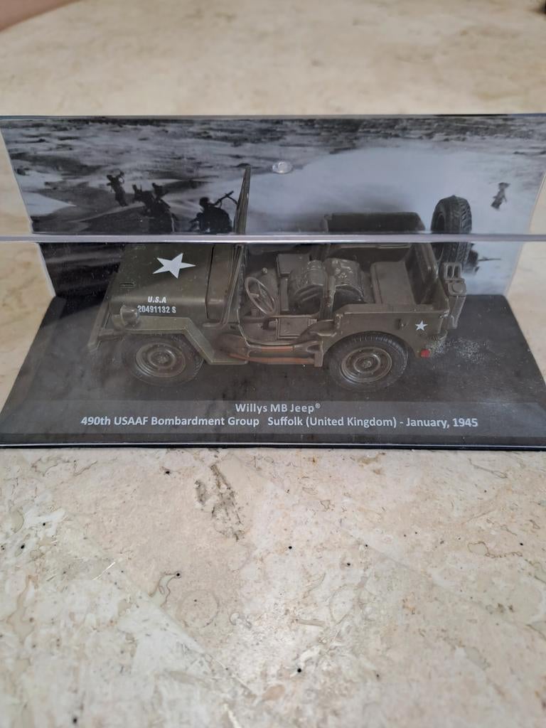 JEEP WILLY'S miniatuur, Enlèvement