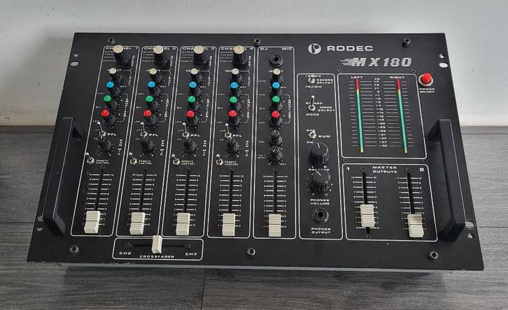 Rodec MX180, Musique & Instruments, Tables de mixage, Utilisé, 5 à 10 canaux, Entrée micro, Enlèvement ou Envoi