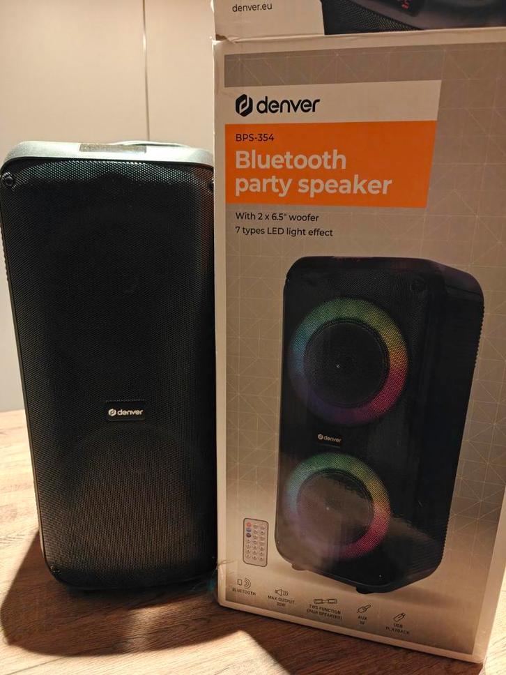 Bluetooth party speaker, Audio, Tv en Foto, Luidsprekerboxen, Ophalen