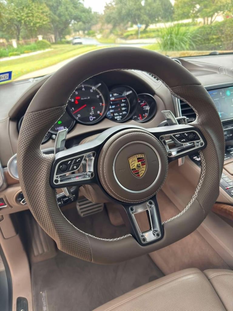 Porsche stuur espresso bruin cappucino leer upgrade, Ophalen of Verzenden, Nieuw, Porsche