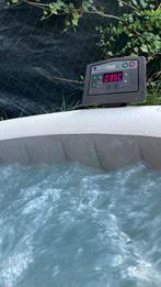 Jacuzzi Intex PureSpa Greywood Deluxe — 4 personnes, Jardin & Terrasse, Enlèvement, Utilisé