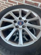 Saab velgen met nog redelijke banden 16 duim, Pneus et Jantes, Pneus hiver, 16 pouces, Véhicule de tourisme