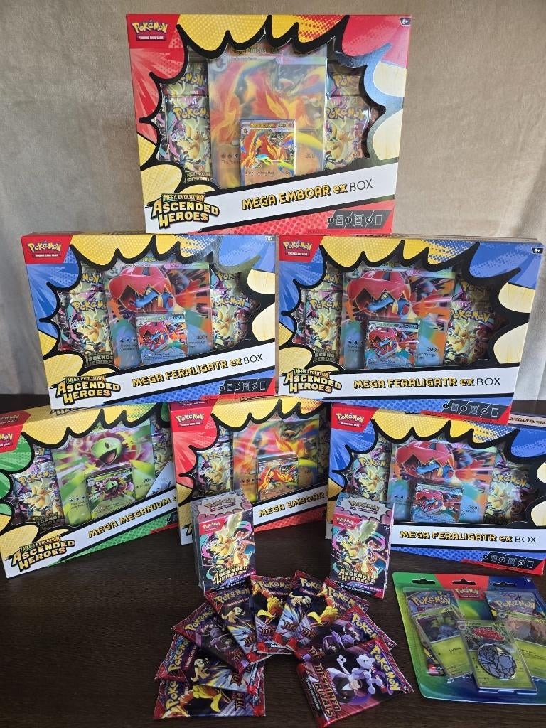 Ascended heroes boxen, Hobby & Loisirs créatifs, Enlèvement ou Envoi, Neuf, Booster box, Foil