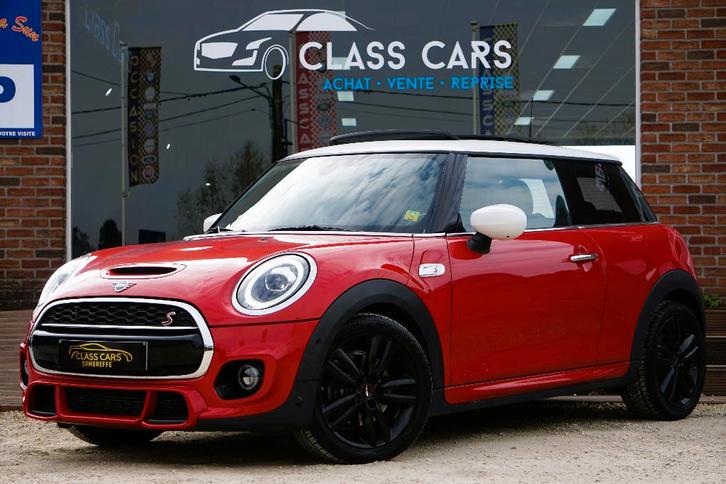 MINI COOPER S 2.0AS JOHN WORKS BTE-auto, Auto's, Mini, Bedrijf, Cooper, Benzine, Euro 6, Coupé, 3 deurs, Automaat, Rood, Zwart