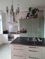 HOOGGLANS IKEA KEUKEN MET KOOKEILAND, Wit, Ophalen of Verzenden, Zo goed als nieuw, Kunststof