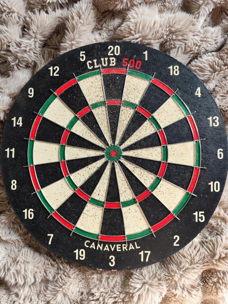 Darts gerief blok, mat en pijlen, Sport en Fitness, Darts, Ophalen, Pijlen