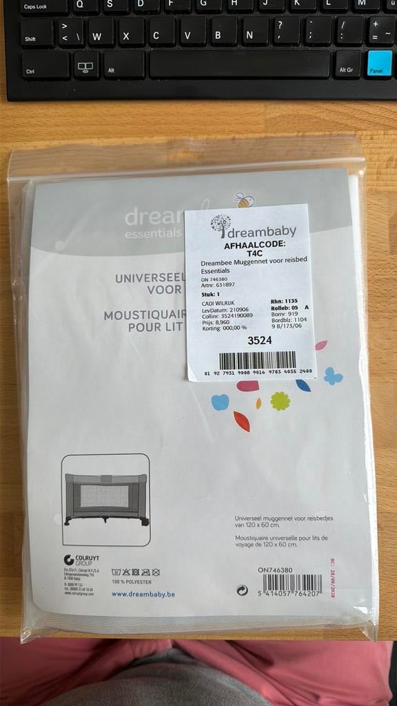 Universeel muggennet voor reisbedjes, Kinderen en Baby's, Babywiegjes en Ledikanten, Ophalen, Nieuw, Reisbedje