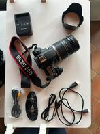 Canon EOS 60D DSLR + lens + tas – zeer goede staat – €225, Enlèvement, Comme neuf, Canon
