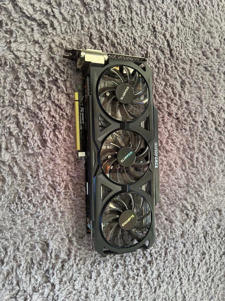 Gigabyte GeForce GTX 760 Windforce OC 2, Computers en Software, Videokaarten, Ophalen, PCI-Express 3, Gebruikt, HDMI
